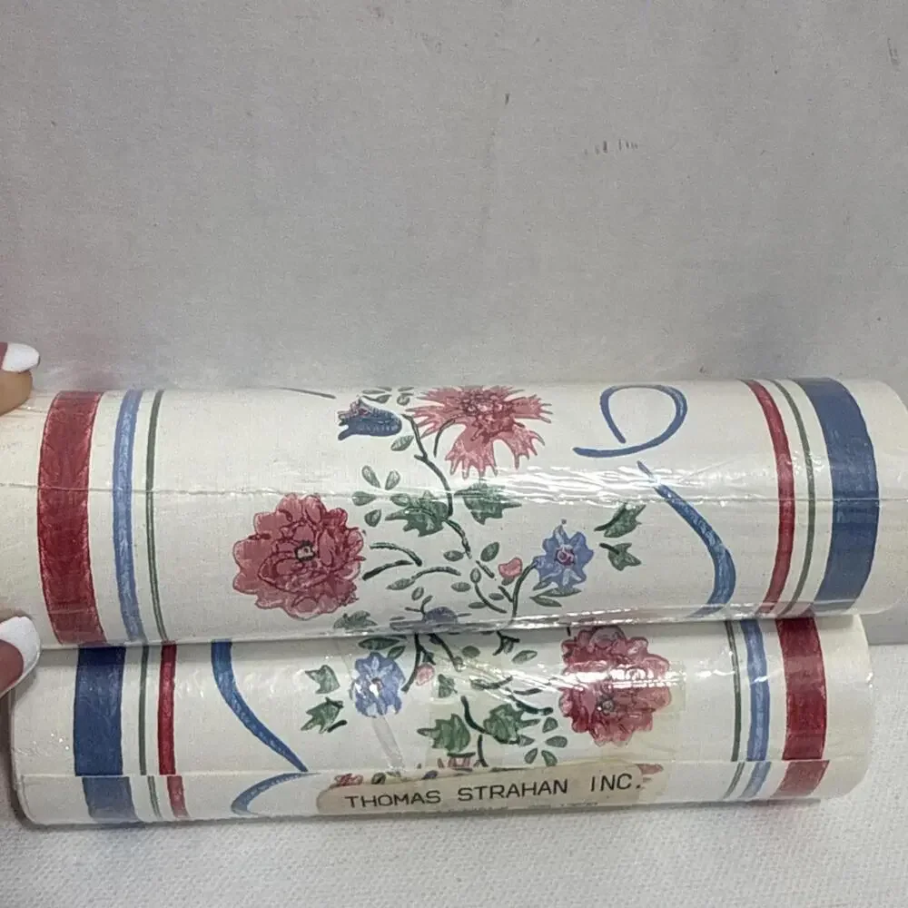 Vintage Thomas Strahan Inc Border Wallpaper‎ Pattern 999-13638 (2) New Rolls